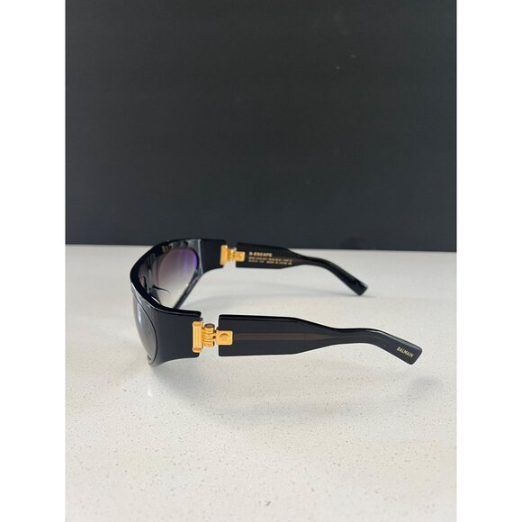 BALMAIN Novelty 62mm Shield BLACK Sunglasses main image 3